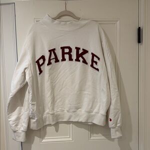 PARKE white mock neck **NYC special edition**